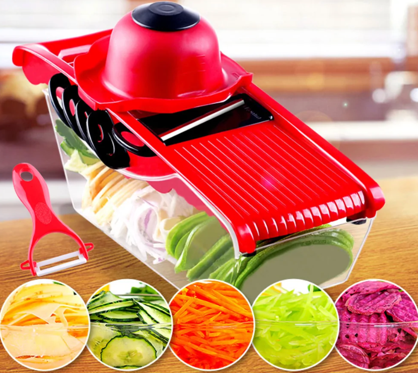 Multifunction Kitchen Slicer 6 Blades – noganetstore